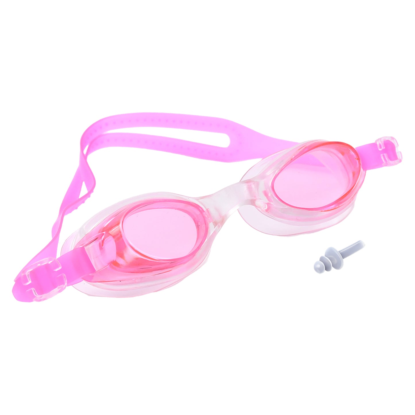 0399a Swimming Goggles With Adjustable Clear Vision Anti-fog Waterproof Swimming Goggles