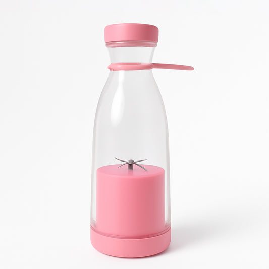 Portable Blender: Wireless Rechargeable USB-C Smoothie & Juice Mixer Bottle with 6 Blades, 420ml