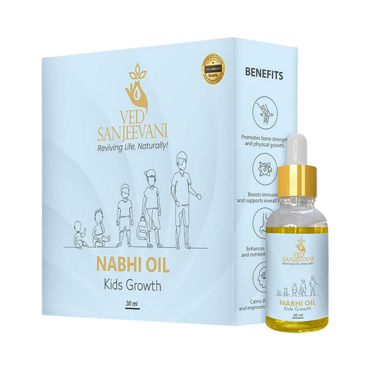 Ved Sanjeevani Nabhi Oil For Kids Growth (30ml  1 Pc)