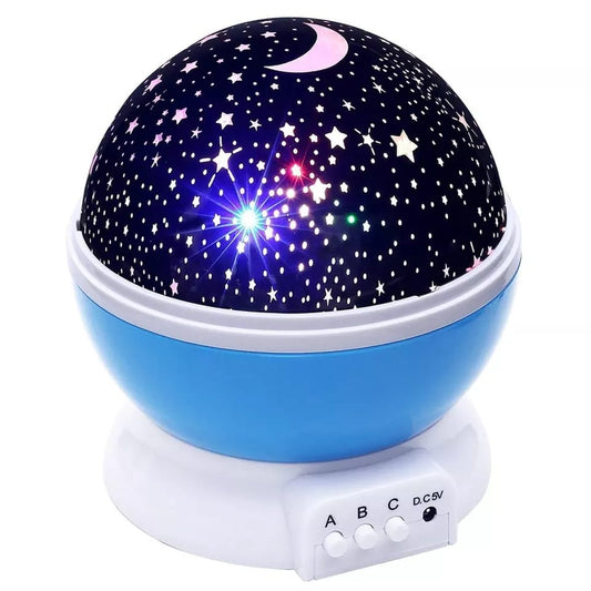 Star Projector Night Lamp | Colour Changing & Rotating Galaxy Light for Kids & Adults | Creates Magical Bedroom Ambiance & Soothes Sleep