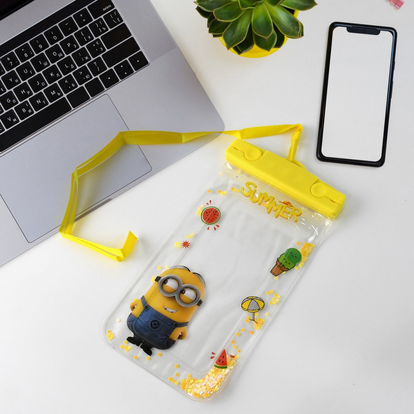 6388a Mix Color Dust Proof Rain Pouch Waterproof Plastic Mobile Cover With Belt Waterproof Phone Pouch Large Phone Waterproof Case Underwater Dry Bag For All Android And Iphone Models