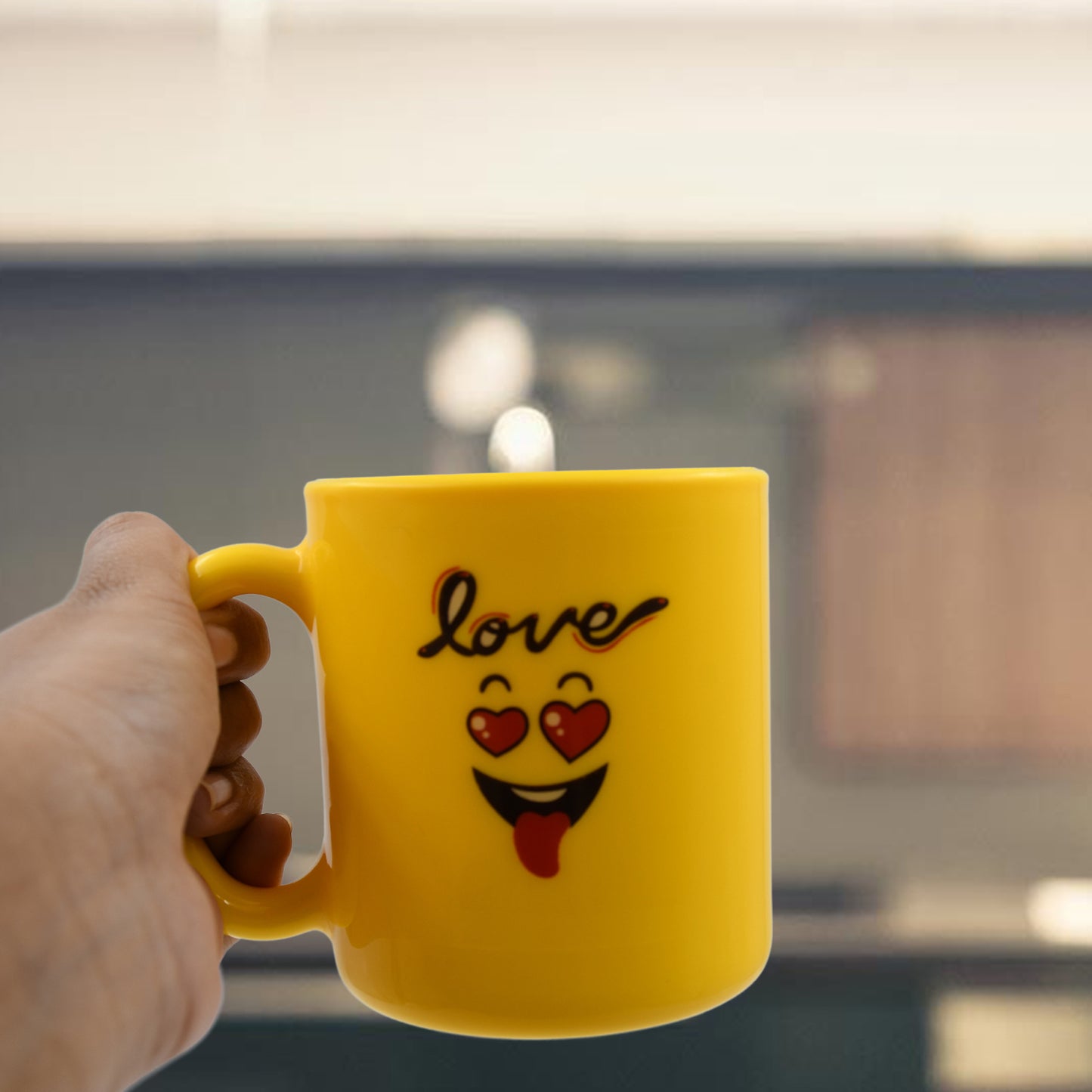 4121 Mix Design  Color Coffee Mug With Spoon And Box Packing Design Coffee Mug Used For Drinking And Taking Coffees And Some Other Beverages In All Kinds Of Places (1 Pc)