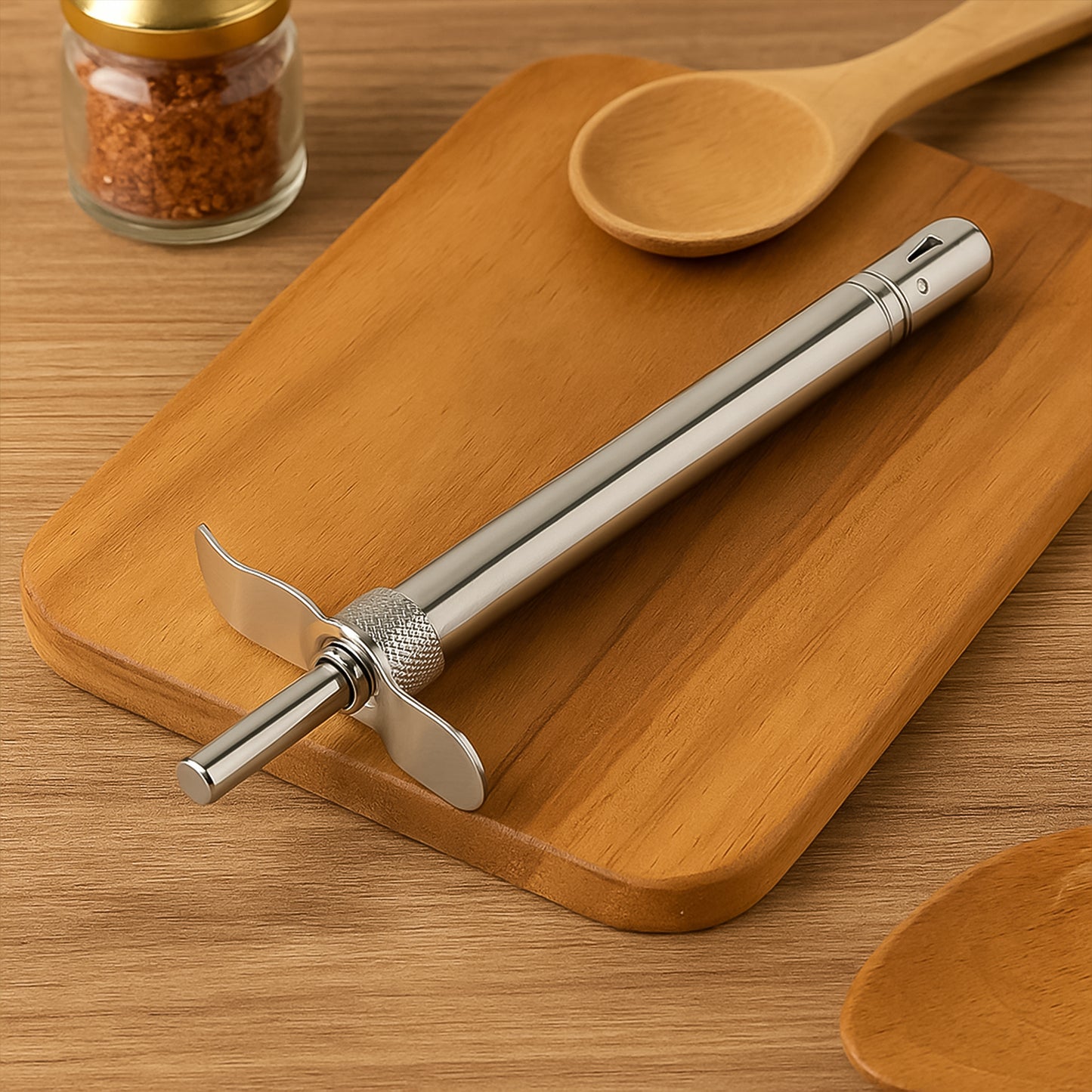 Supermom Moms Stainless Steel Gas Lighter With German Piezo