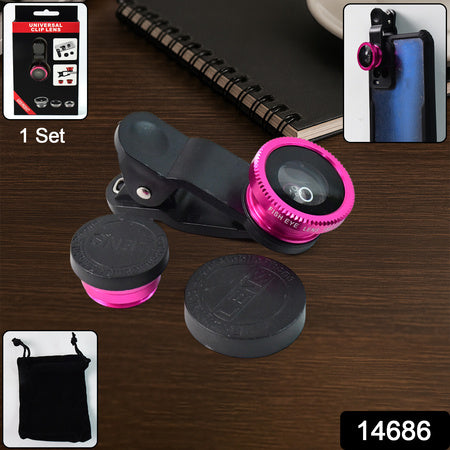 Universal Clip-on Mobile Camera Lens (1 Set)