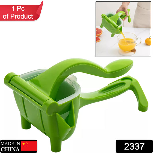 Effortless Manual Citrus Juicer & Lemon Squeezer | Lever Hand Press for High-Yield Orange & Lime Juice | Durable Countertop Fruit Press (Multicoloured)