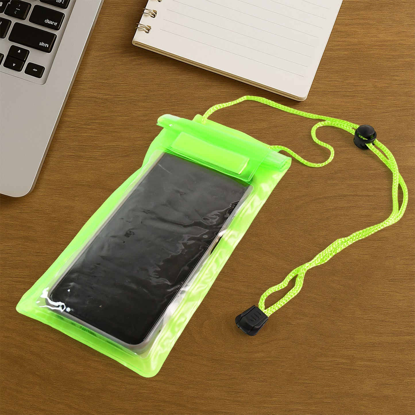 0601 Waterproof Mobile Pouch (6.2 Inch  Random Colour)