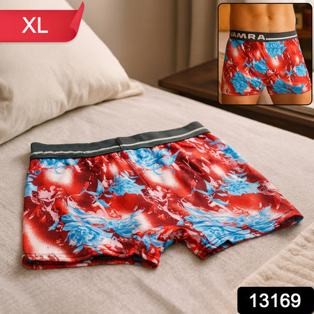 Mens Stretch Boxer Briefs  - (Extra Large (Xl)  1 Pc)