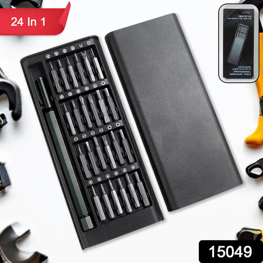 24-in-1 Precision Magnetic Screwdriver Set with Storage Case – Multifunction Repair Toolkit for Electronics, Mobile, Laptop & Watch