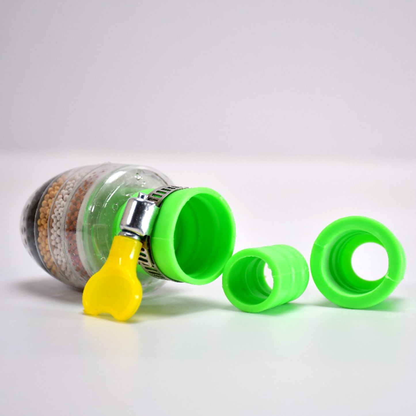 Universal Kitchen Tap Filter with 6-Layer Purifier Cartridge | Faucet Water Filter for Removing Chlorine & Impurities | For Home & Bathroom Use